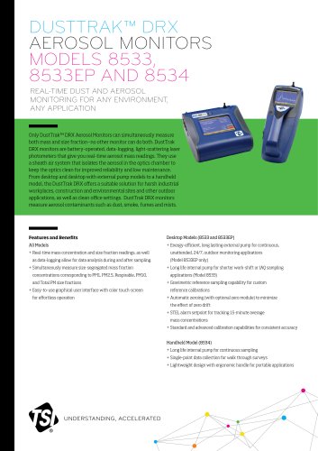 DustTrak DRX Aerosol Monitors