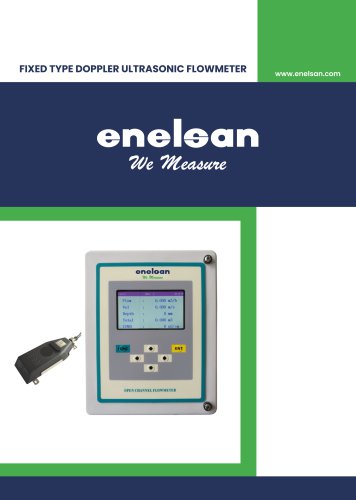 FIXED TYPE DOPPLER ULTRASONIC FLOWMETER