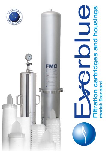 Everblue FIltration cartridges and housings