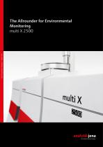 multi X 2500: for AOX/EOX/POX analyses