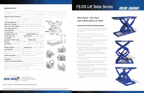 Lift Table