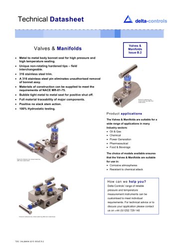 Valves & Manifolds