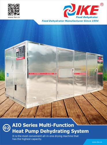 AIO Series Multi-Function Heat Pump Dehydrating System
