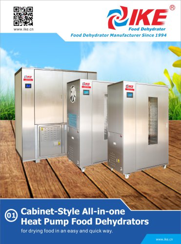 Cabinet-Style All-in-one Heat Pump Food Dehydrators