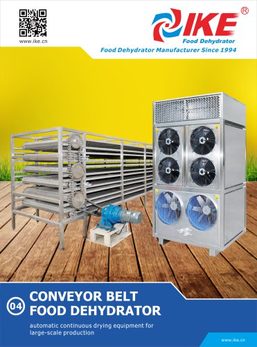 CONVEYOR BELT FOOD DEHYDRATOR