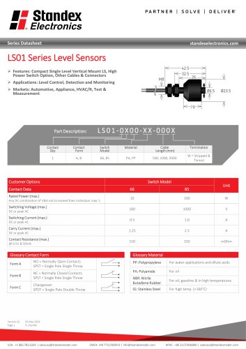 LS01 Series Data Sheet