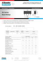 SIL SERIES REED RELAY