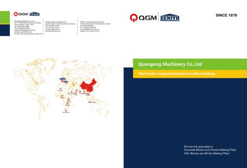 QGM Block Machine Brochure