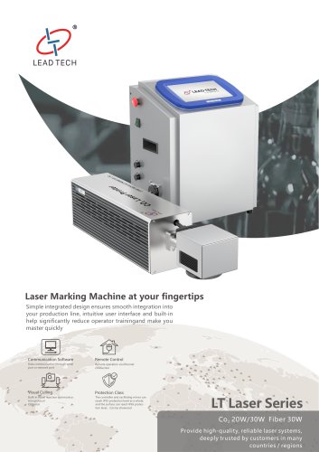 LEAD TECH CO2/Fiber Laser Printer LT30C&LT50C&LT30F