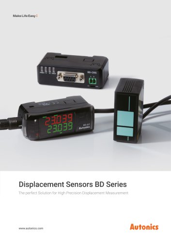Displacement Sensors, BD Series