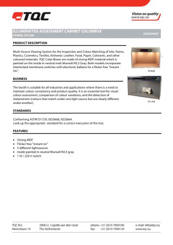 COLORBOX – ILLUMINATED ASSESSMENT CABINETS