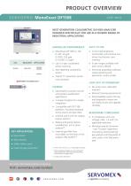 SERVOPRO MonoExact DF150E Product Brochure