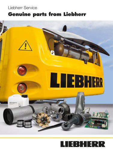 Genuine parts from Liebherr