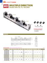HRV Series Multi-Station Clamping Vise (Multi-Flex Downward-Force Workholding) MD