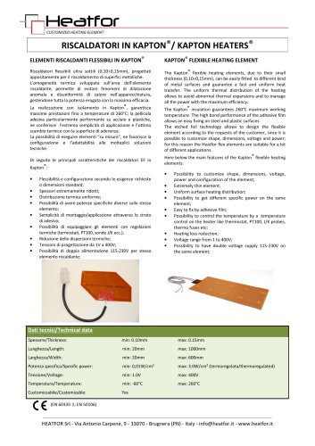 KAPTON HEATERS®