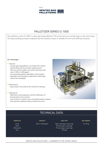 PALLETIZER ARCUS 1000 G