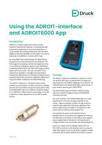 Druck Adroit Interface