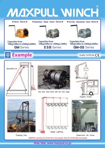 Flyer_hand winch