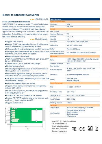 USR-TCP232-T2