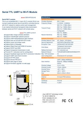 USR-WIFI232-A2