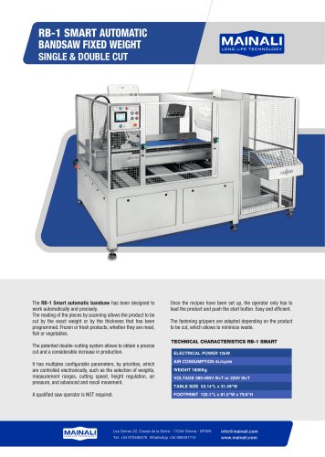 AUTOMATIC BANDSAW RB-1