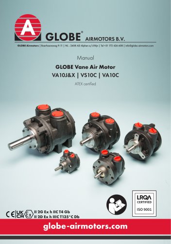 Vane air motor V10 series
