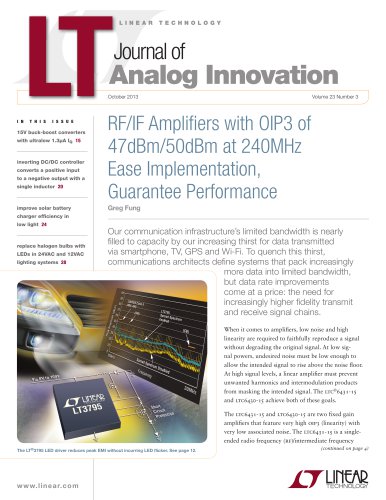 RF/IF Amplifiers