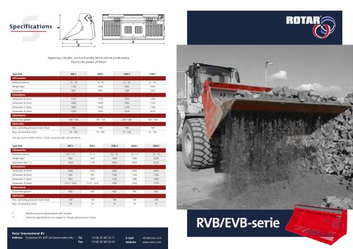 RVB/EVB-serie