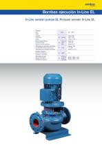 EL - Vertical centrifugal pump in line