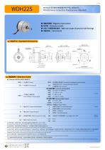 CONTACTLESS POTENTIOMETER WDH22S