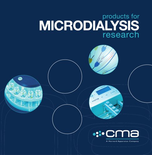 CMA Microdialysis Catalog