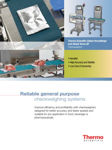 Thermo Scientific_Global VersaWeigh Checkweigher Brochure