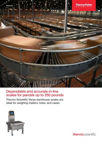 Thermo Scientific_ Versa Frame 44 Checkweigher Brochure