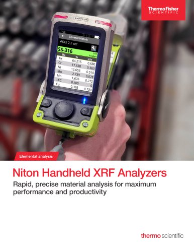 XRF Family Brochure