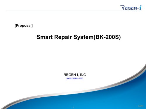 Smart Repair System(BK-200S