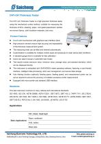 Saicheng Thickness Tester CHY-CA