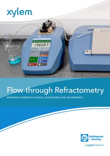 Flow-through Refractometry