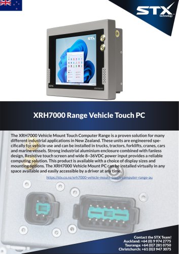 NZ XRH7000 Range Vehicle Touch PC