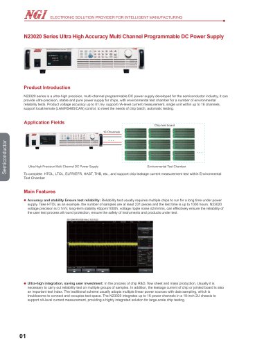 N23020 series Data Sheet semiconductor voltage tester