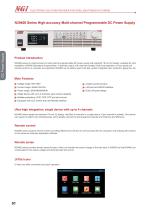 N39400 series Data Sheet multi channel programmable dc power supply