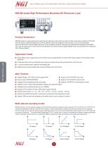 N62100 series Data Sheet benchtop laboratory programmable dc electronic load tester