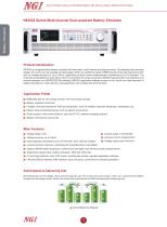 N83524 series Data Sheet programmable battery cell emulator