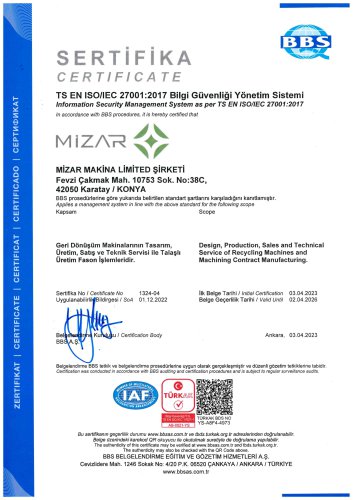 TS EN ISO IEC 27001