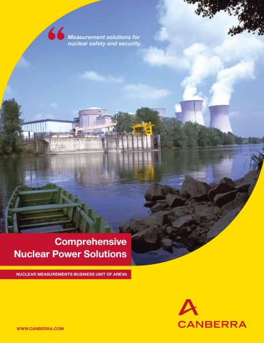 Comprehensive Nuclear Power Solutions Catalog