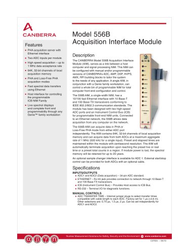 Model 556B Acquisition Interface Module