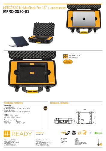 HPRC2530 for MacBook Pro 16’’