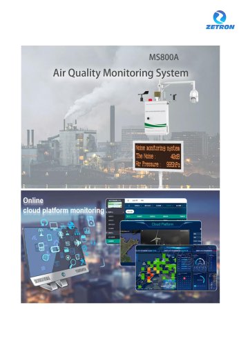 Zetron MS800A Outdoor Air Quality Monitoring Systerm Brochure