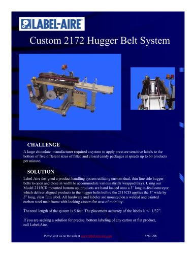 2172 Hugger Belt System