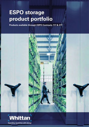 ESPO storage product portfolio