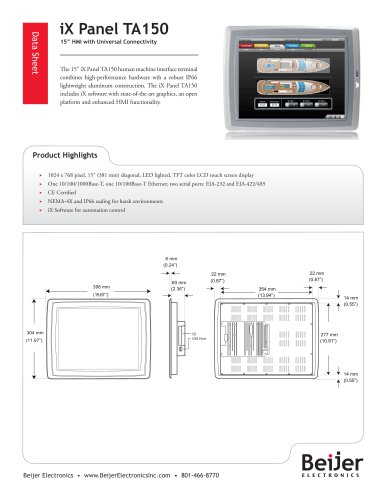 iX Panel TA150